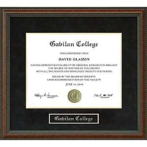 Gavilan College Diploma Frame 