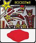 GRAPHICS + SEAT COVER FOR HONDA CRF 450 2005 2008 CRF450 450R STICKERS 