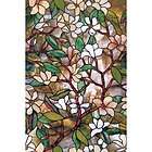NEW Privacy Stained Glass Window Film Amber Tint Decor  