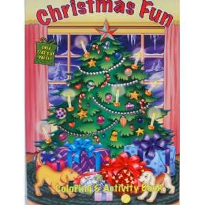  CHRISTMAS FUN (COLORING & ACTIVITY BOOK) C: Toys & Games