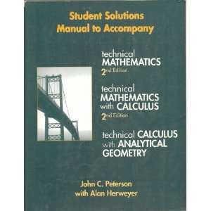  Technical Mathematics 2nd Edition, Technical Mathematics 