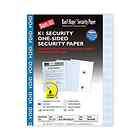 500 Void Blue Security Paper Watermark 1/Ream Letter 8.5 x 11