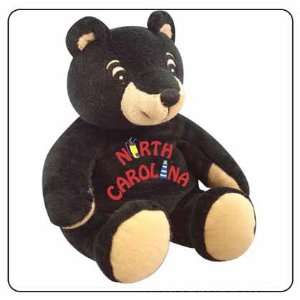   North Carolina Souvies Plush Black Bear Stuffed Animal: Toys & Games