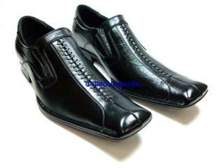 ALDO Mens Black Dress Casual Shoes Loafers Slip On  