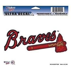  Atlanta Braves Mlb Ultra Color Decal 5X6 Wincraft: Sports 
