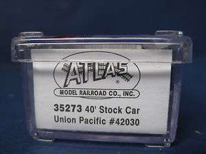 Atlas   35273 Union Pacific 40 Stock Car   Atlas/Accurail Couplers 