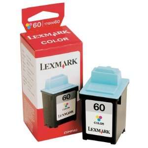  Lexmark #60 Z12/Z22/Z32 Standard Yield Color Ink 225 Yield 