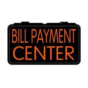    Backlit Lighted Sign   Bill Payment Center