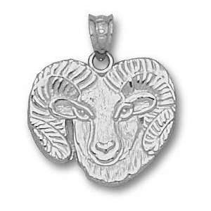  Colorado State Rams Solid Sterling Silver Detailed Ram 
