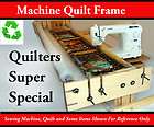 track carriage quilt frame components july special returns not 
