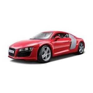  Audi R8 Red Diecast Model Car 1:18: Toys & Games