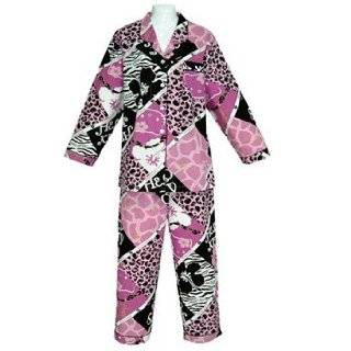Hello Kitty Pajamas Purple Leopard Print