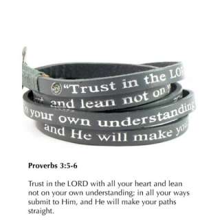 Good Works Formerly Humanity INSPIRATION BIBLE Wrap Leather Bracelet w 