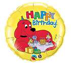 clifford big red dog birthday party balloon decoration one day