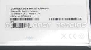   Apple 32gb 9.7in. Wi Fi iPad 2 Tablet MC980LL/A 885909472376  