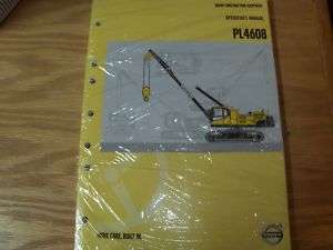 Volvo PL4608 Pipe Layer Excavator Operators Manual New  