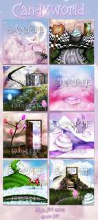 Candyworld   Fantasy Digital Backdrops / Backgrounds   BOGO OFFER TIL 