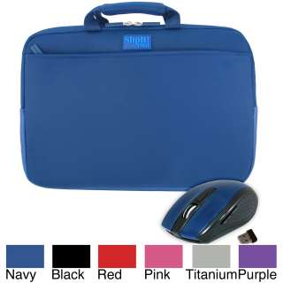 SlipIt! Pro 17 inch Neoprene Laptop Bag with ClickIt! Mouse 