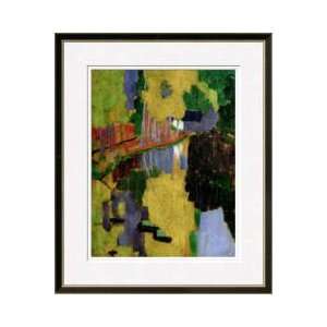   In The Bois Damour Pontaven 1888 Framed Giclee Print