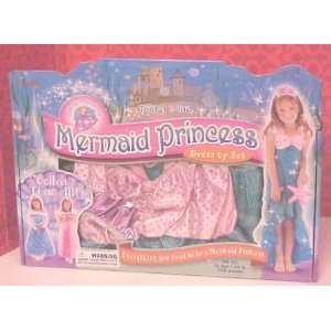   Fantasy Playclothes Mermaid Princess Dress up Play Set Toys & Games