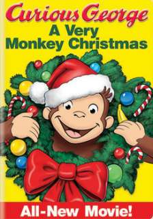 Curious George A Very Monkey Christmas (DVD)  
