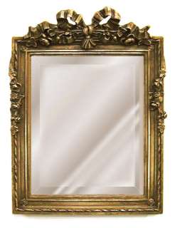 Bow Top Beveled Mirror 30 Old World Finishes  