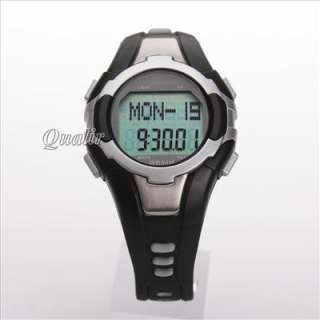 New Pulse Heart Rate Monitor with Pedometer and Backlight Watch  