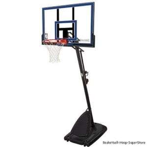 Spalding 66355, Portable Basketball System 50Backboard  