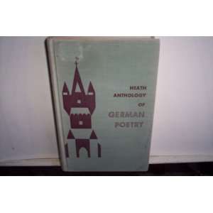  Heath Anthology of German Poetry August; Williams, T 
