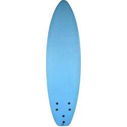 Soft Top Light Blue 72 inch Surfboard  