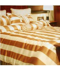 Kathy Ireland Caramel/ Cream Queen Comforter Set  