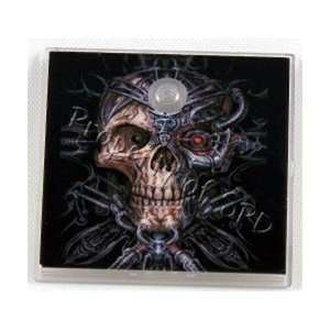  Stinger Paintball Designs Bio Skull Custom Halo Back Plate 