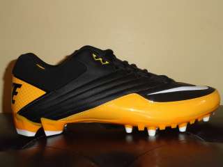   Speed TD Low Football Cleats Size 11/12/13 Yellow/Black/White (Molded