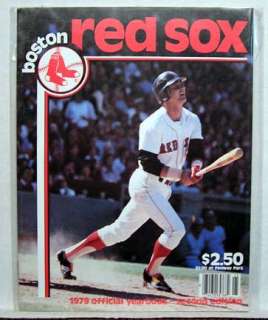 1979 Boston Red Sox Baseball Yearbook  2nd Edition  