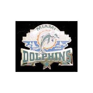  Miami Dolphins Gossy Team Pin (2x)