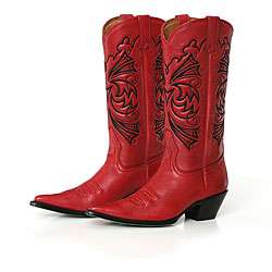 Lane Womens Red Pepper Cowboy Boots  Overstock