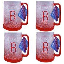 Boston Red Sox Freezer Mugs (Set of 4)  