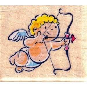  Mounted Stamp VALENTINE CUPID For Scrapbooking, Card Making 