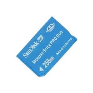  256MB Memory Stick Pro Duo SDMSPD 256 (BSG) Flash Memory 