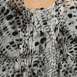 Calvin Klein Womens Mixed Print Sleeveless Blouse  Overstock