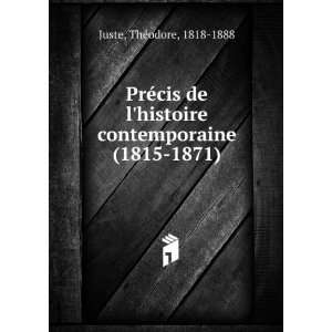  PrÃ©cis de lhistoire contemporaine (1815 1871) ThÃ 