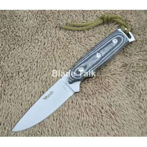 vtech vt16200 full tang fixed blade hunting knife black/white micarta 