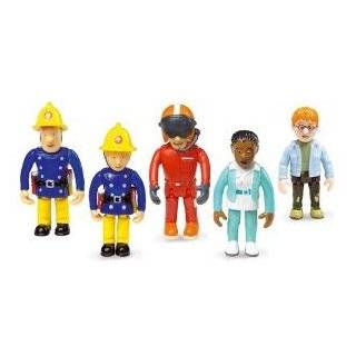 Fireman Sam   Set of 5 Articulated Figures Figurine Play Set by Born 