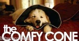 Comfy Cone Pet Recovery Collar   for Dog, Cats and  