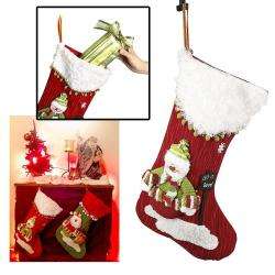 Red/ White Christmas Stocking  Overstock