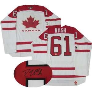 Rick Nash Signed Jersey Canada Replica white