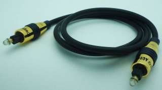 Power Pro Audio 1 meter Digital Optical TosLink cable  