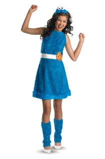 Sesame Street Cookie Monster Plush Tween Costume  