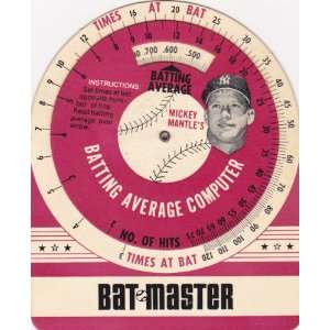 Mickey MANTLE Batmaster Dial New York Yankees. Plus FREE BONUS Mickey 