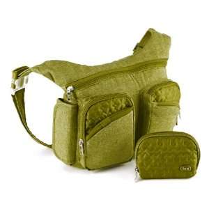 LUG Travel Side Kick Excursion Messenger Cross Body Bag POCKETS GALORE 